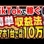 【TikTokで稼ぐ】初心者でも227万再生→月10万はすぐ稼げるAI副業！スマホ1台のみの簡単動画編集！今、確実に収益化できるジャンルは〇〇だ！【ショート動画】【SNS】【スキマ時間】